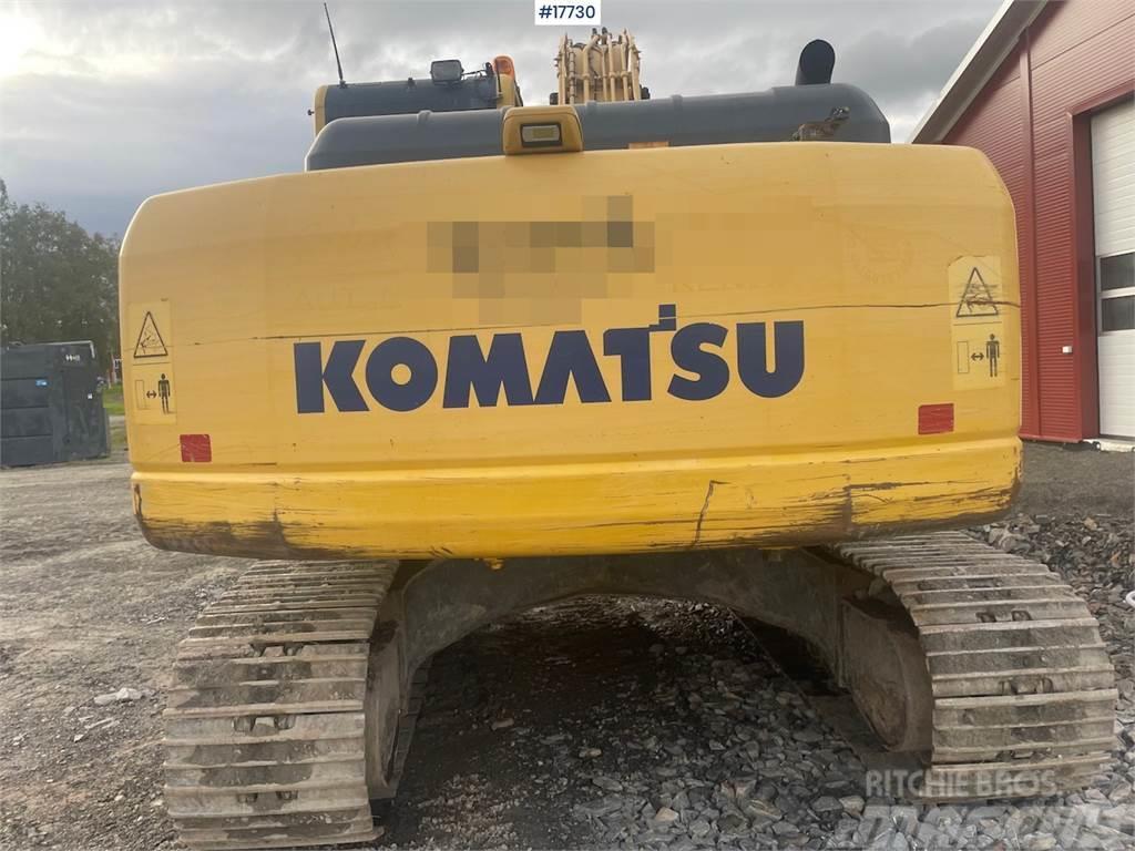 Komatsu PC210LC-SK tracked excavator w/ tilt and 2 buckets Roomikekskavaatorid