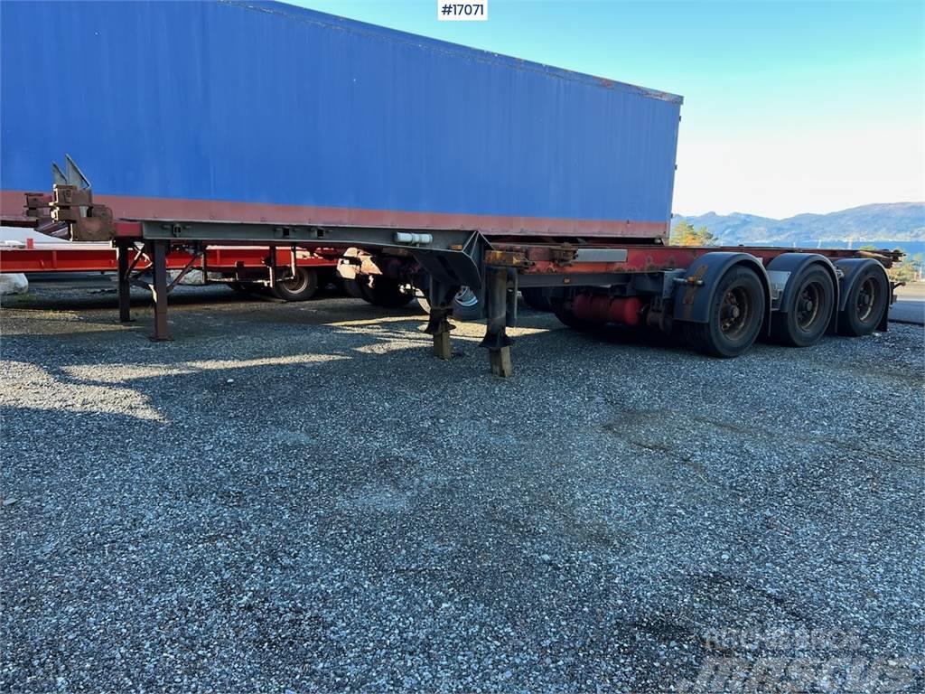 Renders 3 Axle Container trailer w/ extension to 13.60 Muud haagised
