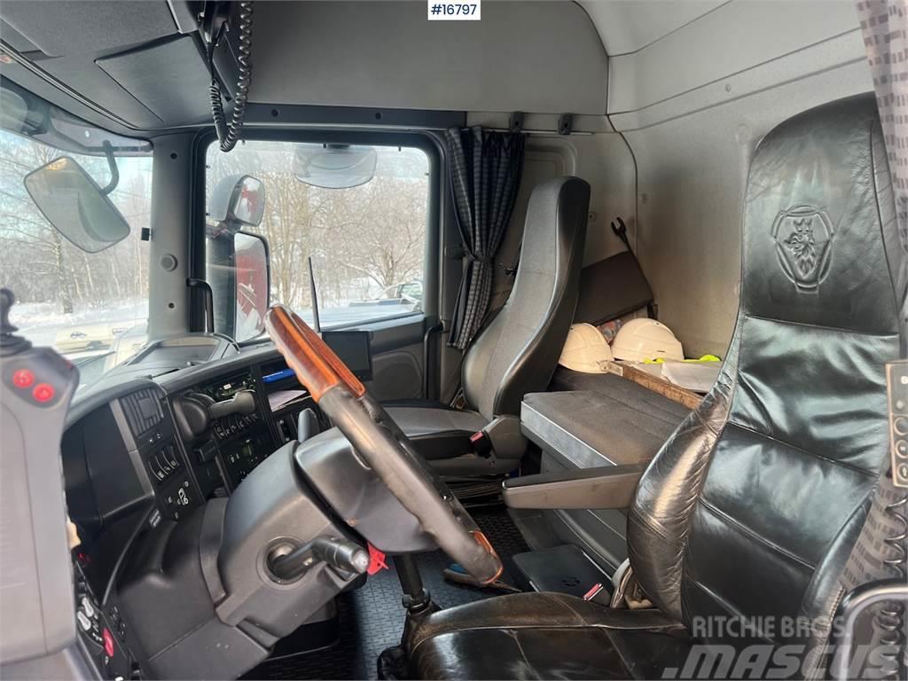 Scania R500 8x4 hook truck w/ 20T Hiab hook from 2014. WA Konksliftveokid