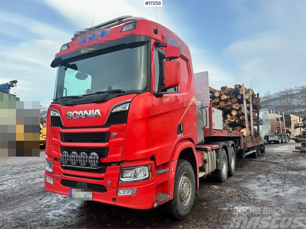 Scania R650 6x4 Tractor w/ Istrail Trailer. WATCH VIDEO Sadulveokid