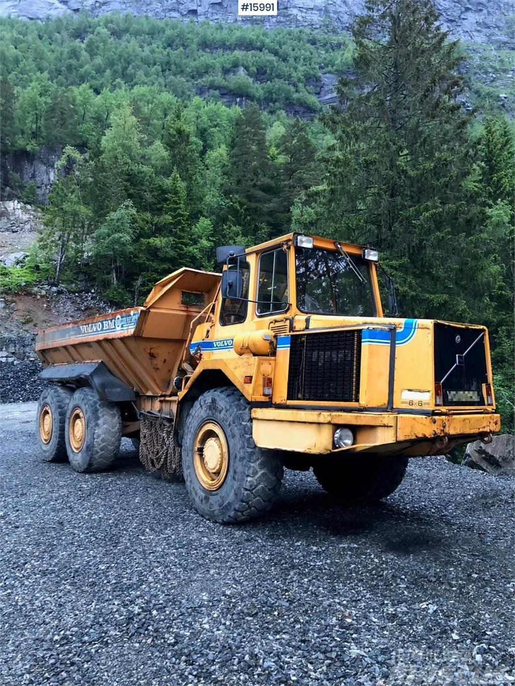 Volvo 5350B 6x6 Dump truck Liigendraamiga pinnaseveokid