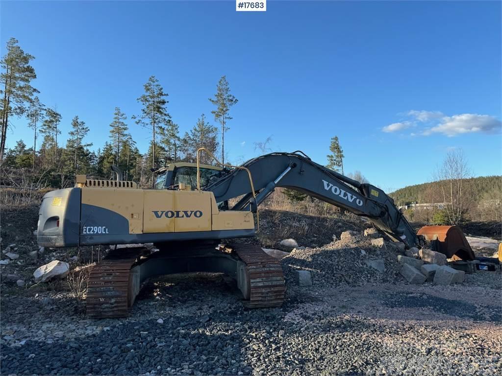 Volvo EC290CL Tracked excavator w/ digging bucket and ch Roomikekskavaatorid
