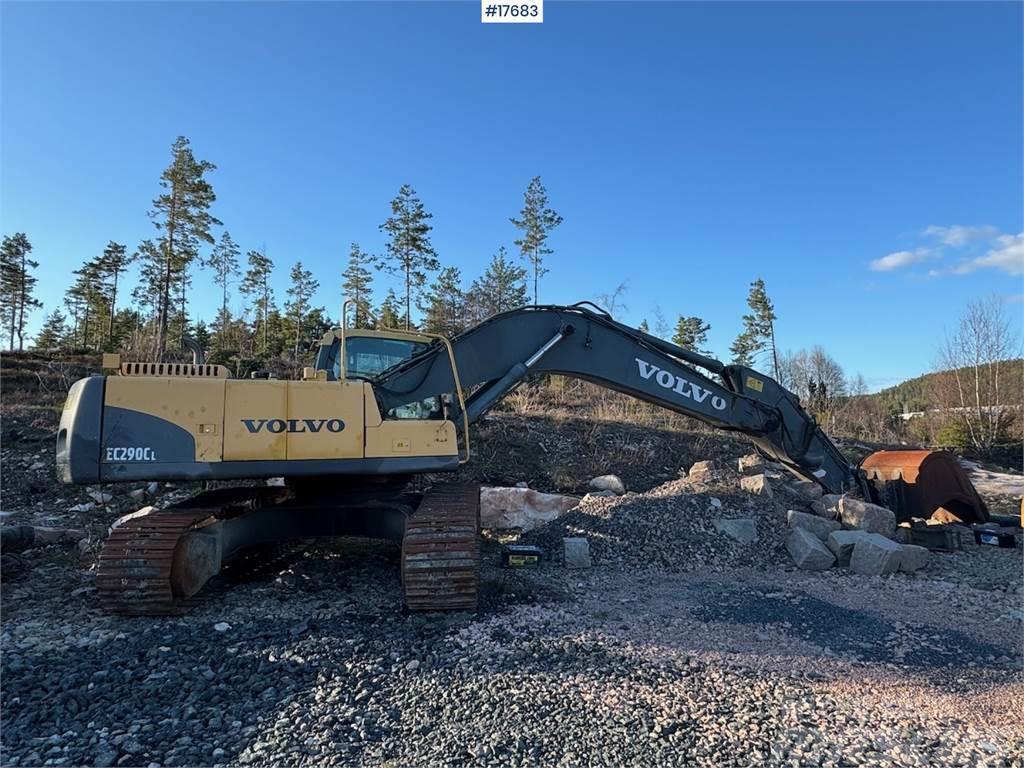 Volvo EC290CL Tracked excavator w/ digging bucket and ch Roomikekskavaatorid