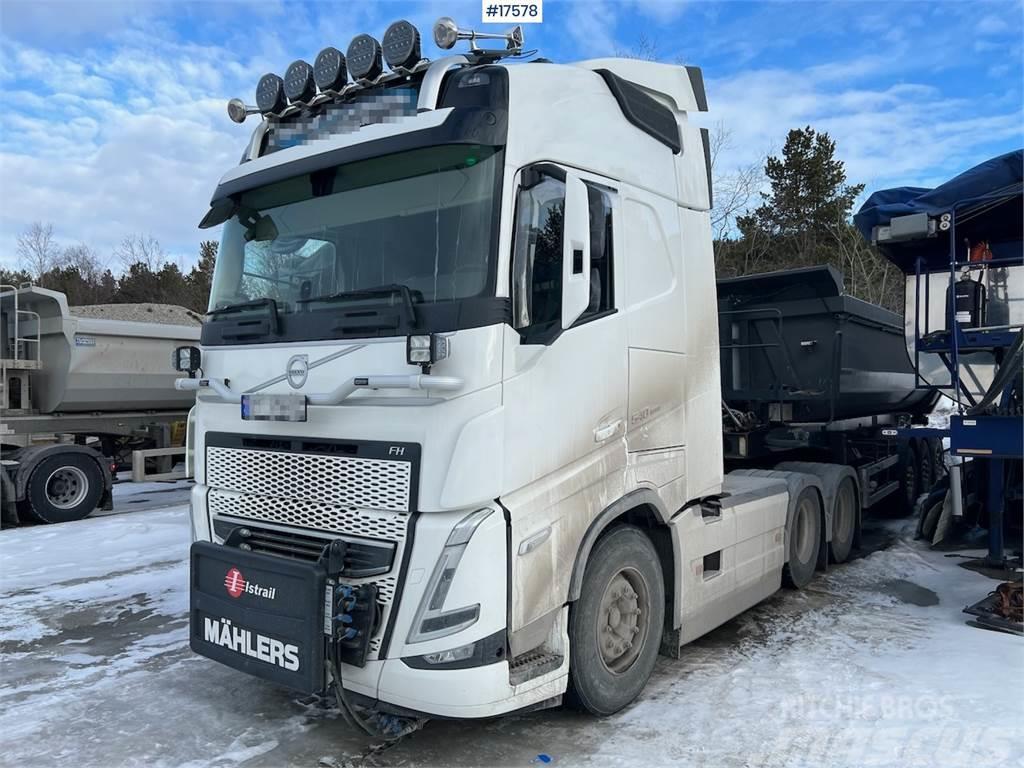Volvo FH 540 6x4 Plow rig tractor w/ hydraulics and only Sadulveokid