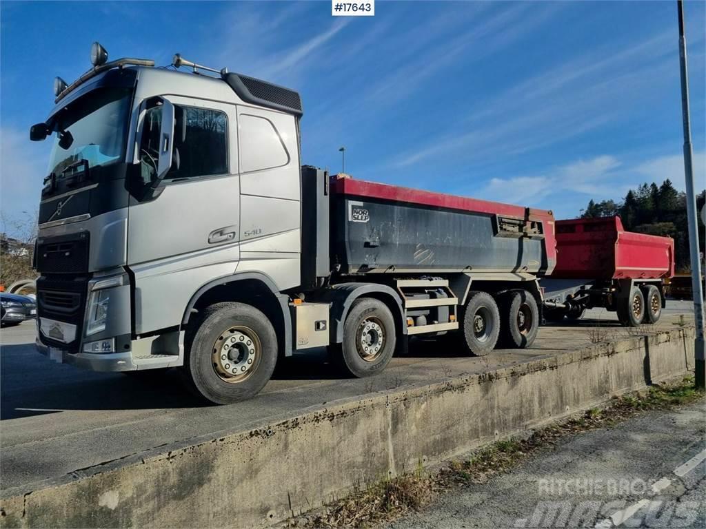 Volvo FH 540 8x4 with low mileage for sale with tipper. Kallurid