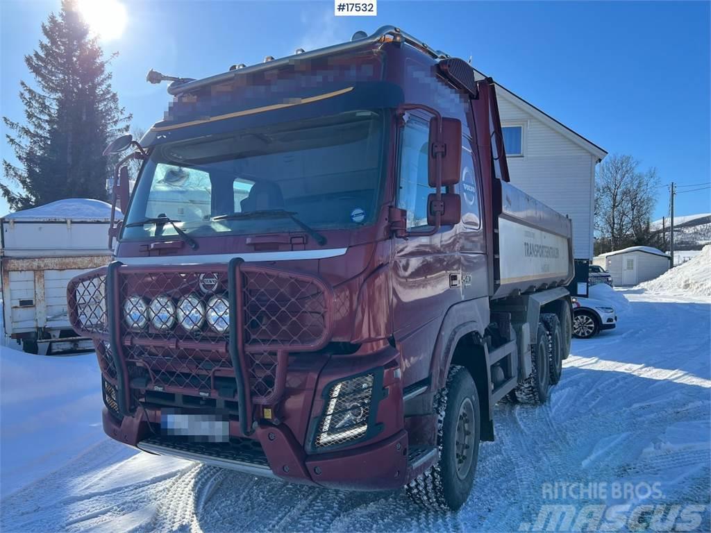 Volvo FMX 540 8x4 tipper EURO 6 w/ Elbo trailer Kallurid