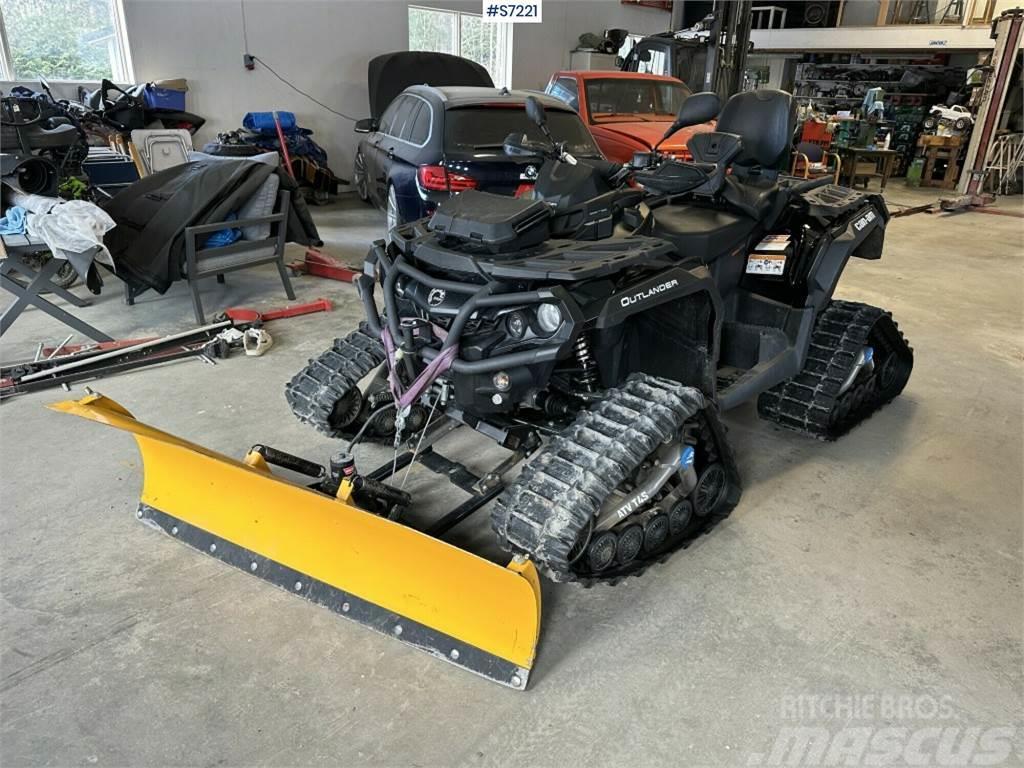 Can-am Outlander 1000 Max XTP with track kit, plow and sa Muu