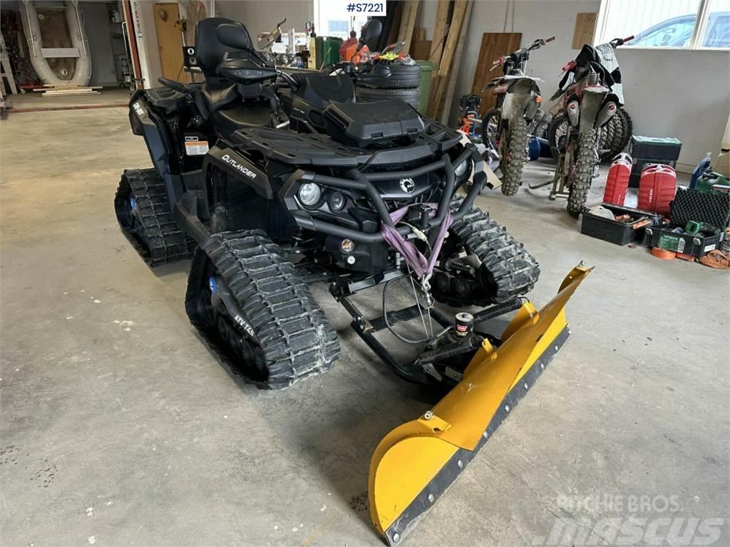 Can-am Outlander 1000 Max XTP with track kit, plow and sa Muu