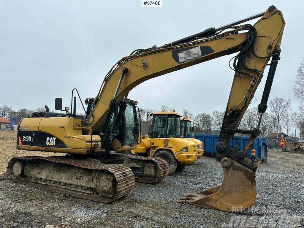 CAT 319D Excavator with rotor, digging system and gear Roomikekskavaatorid