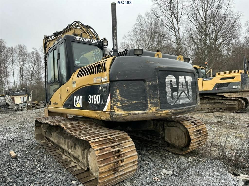 CAT 319D Excavator with rotor, digging system and gear Roomikekskavaatorid