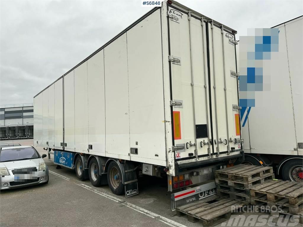 Ekeri L-3 Refrigerated trailer with opening side Külmikhaagised