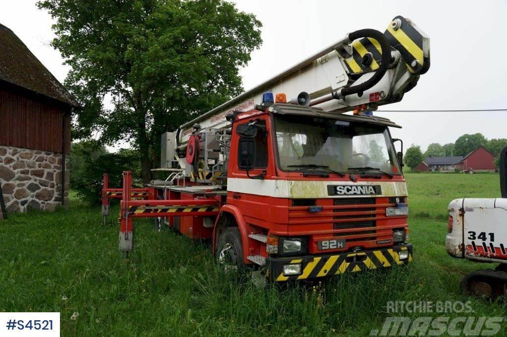 Scania 92H Firetruck rep object Munitsipaalsõidukid