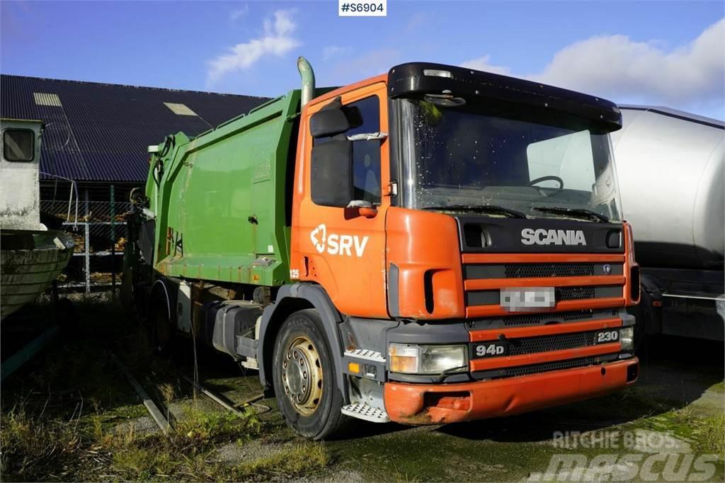 Scania P94 DB4x2LA 230 garbage truck Tänavapuhastusveokid