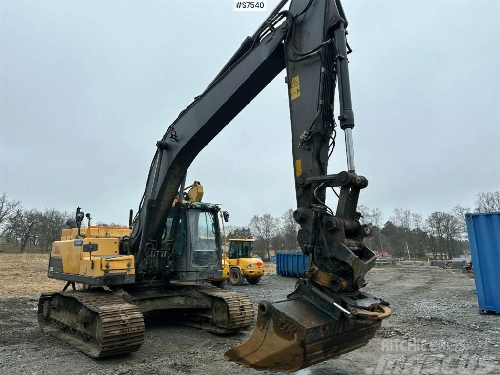 Volvo EC250DL Excavator with rotor, digging system and b Roomikekskavaatorid