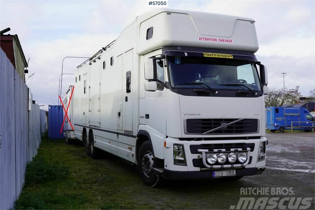 Volvo FH 400 6*2 Horse transport with room for 9 horses Loomaveokid