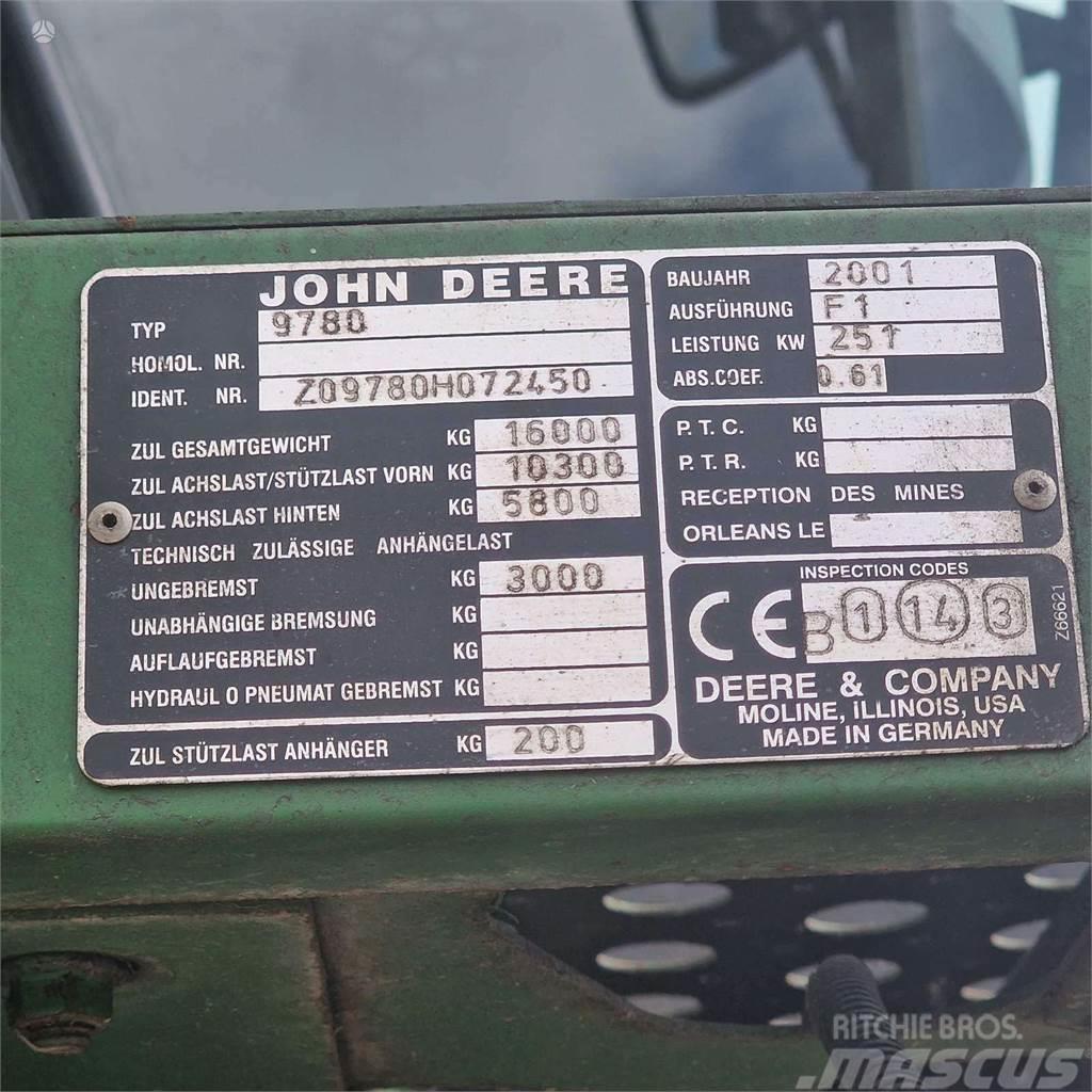 John Deere 9780 CTS Muud põllumajandusmasinad