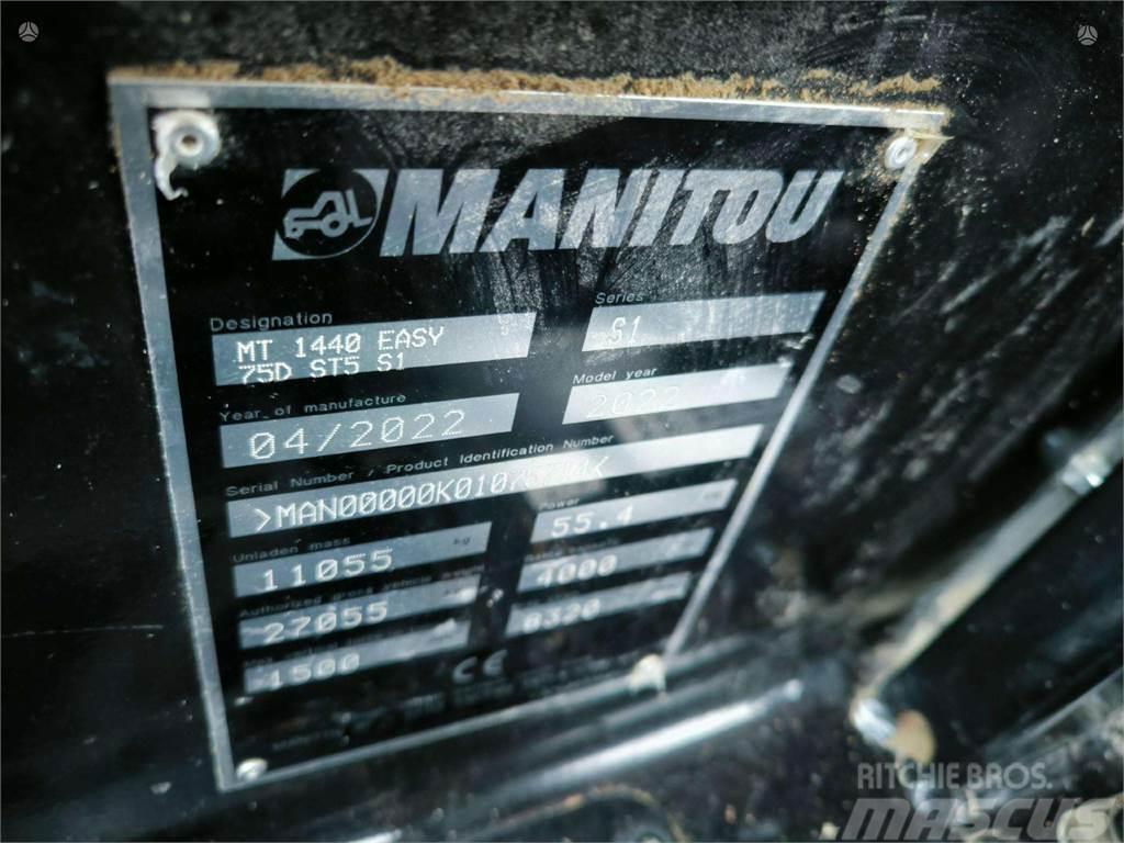 Manitou MT 1440 easy Frontaallaadurid ja ekskavaatorid