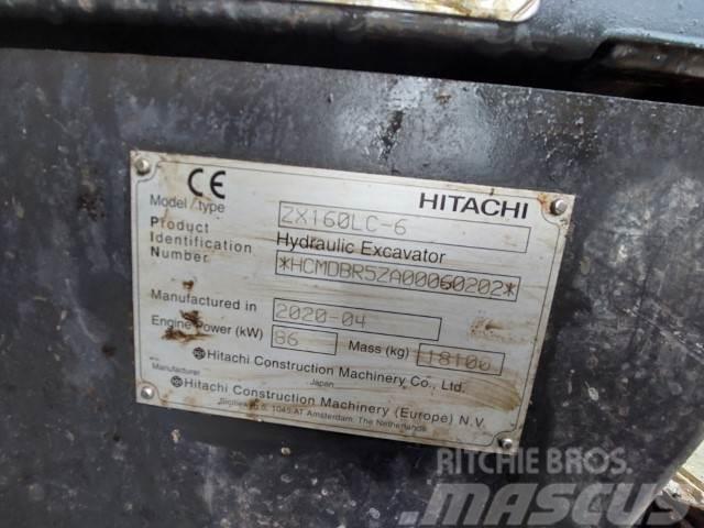 Hitachi ZX160 LC-6 Roomikekskavaatorid