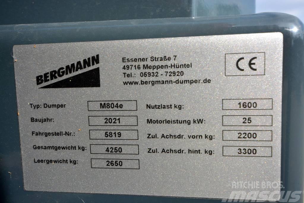 Bergmann M804e elektrisch Liigendraamiga pinnaseveokid