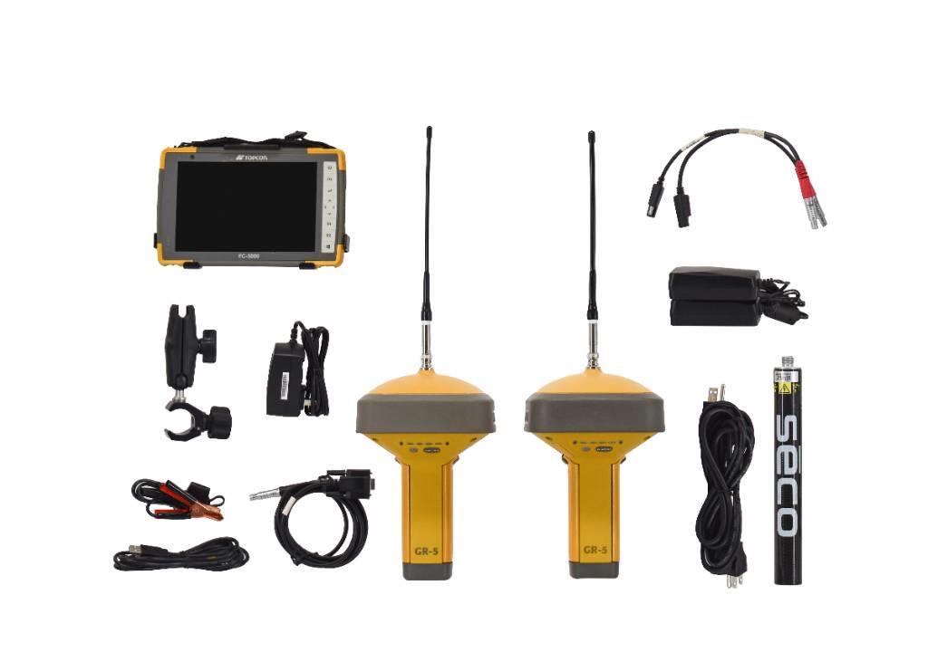 Topcon Dual GR-5+ UHF II GPS Kit w/ FC-5000 & Pocket-3D Muud osad
