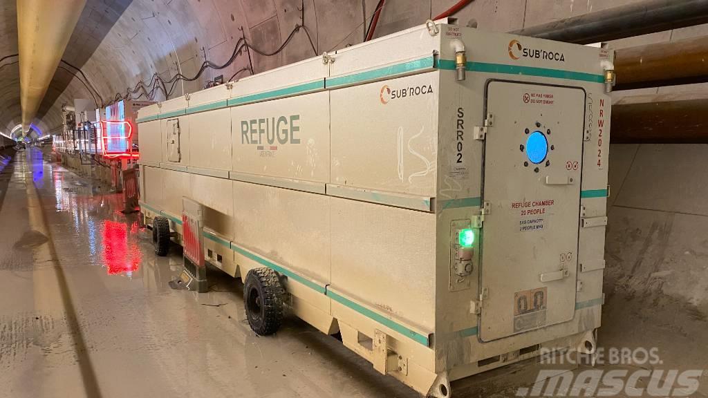  SUB'ROCA Tunnel Refuge chamber 20 people Muud allmaaseadmed