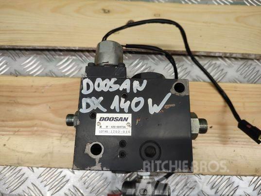 Doosan DX 140 W (1702-046)  hydraulic block Hüdraulika