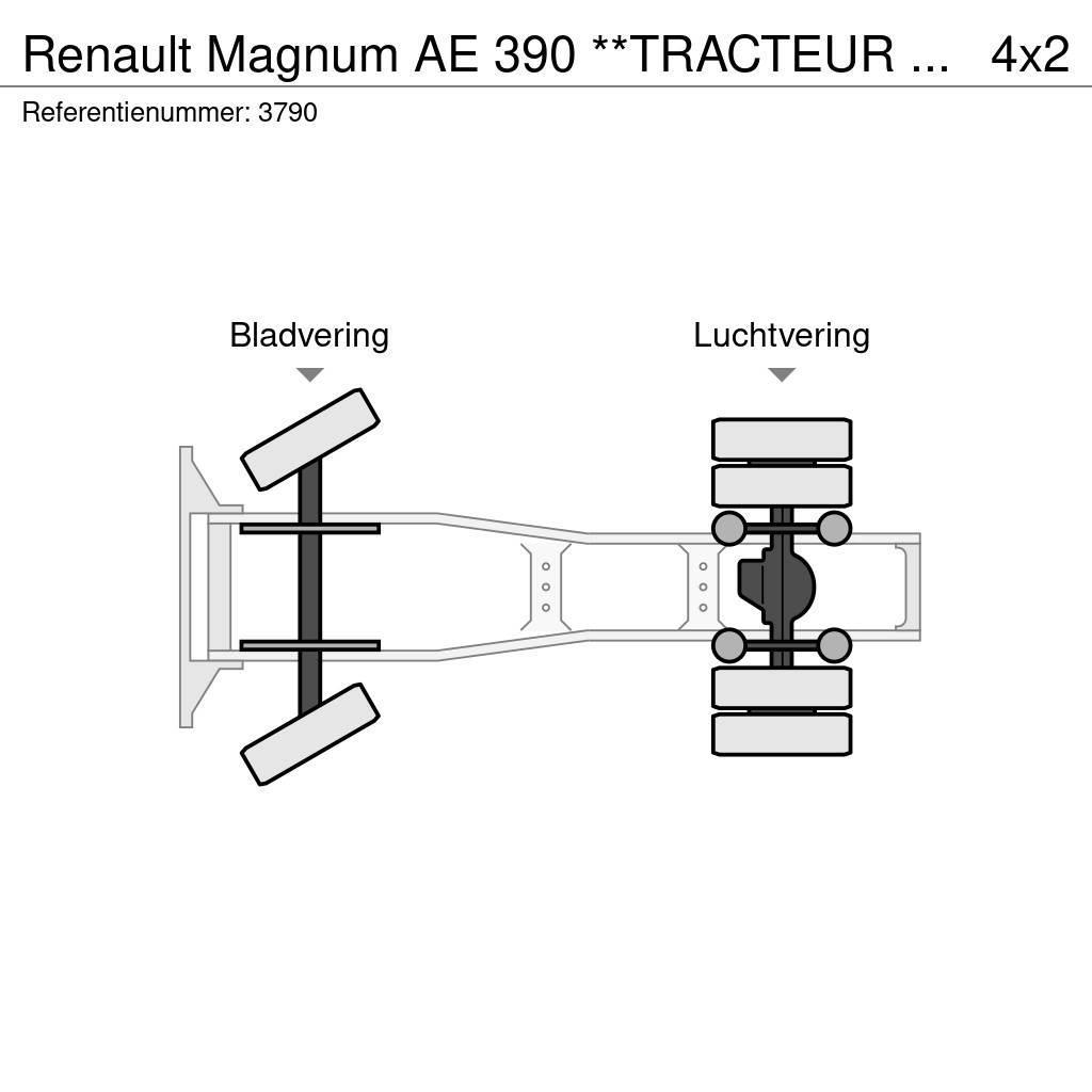 Renault Magnum AE 390 **TRACTEUR FRANCAIS-FRENCH TRUCK** Sadulveokid