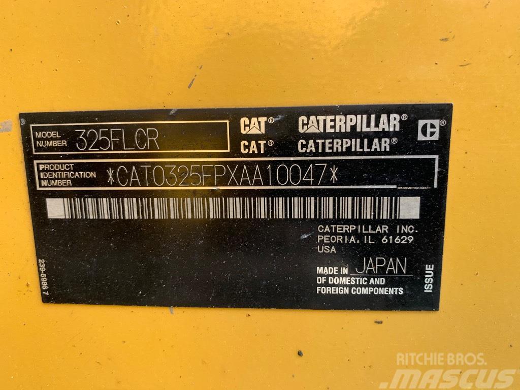 CAT 325FL LCR Roomikekskavaatorid