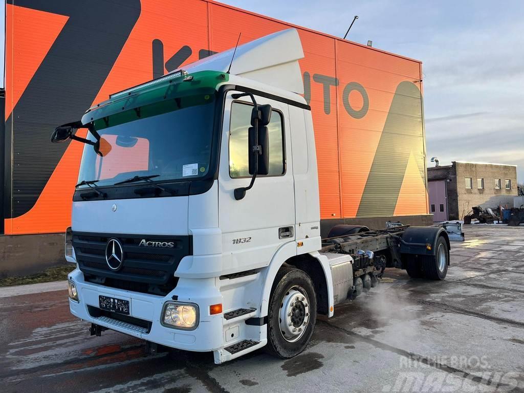 Mercedes-Benz Actros 1832 4x2 FOR SALE AS CHASSIS ! / CHASSIS L= Raamautod