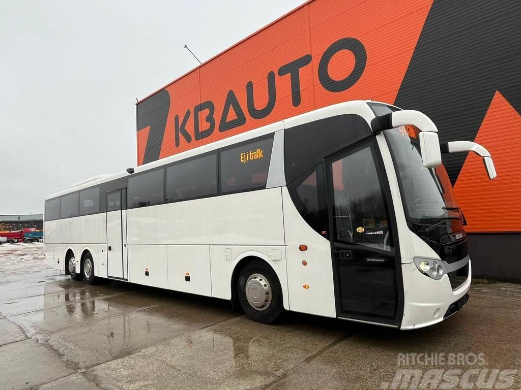 Scania K 340 6x2*4 55 SEATS / AC / AUXILIARY HEATER / WC Linnadevahelised bussid