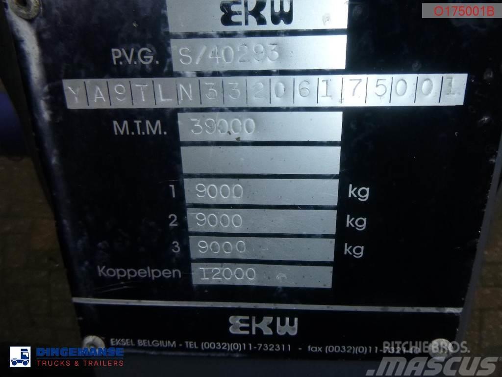 EKW Heavy oil tank inox 32.6 m3 / 1 comp Tsistern poolhaagised