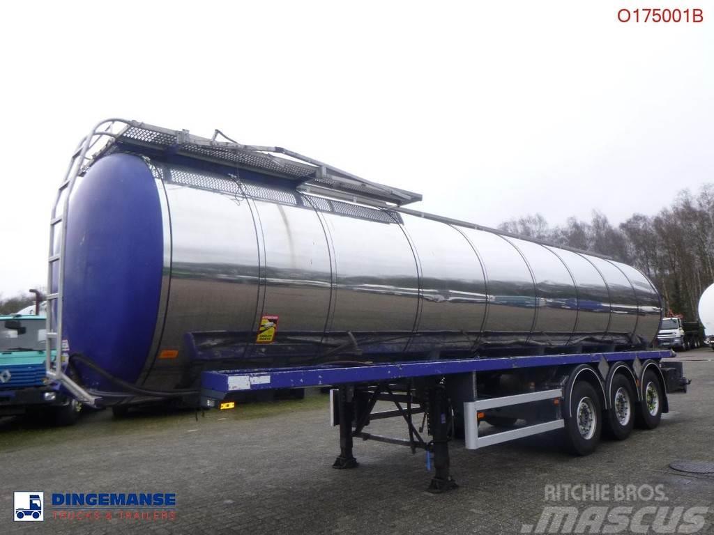EKW Heavy oil tank inox 32.6 m3 / 1 comp Tsistern poolhaagised