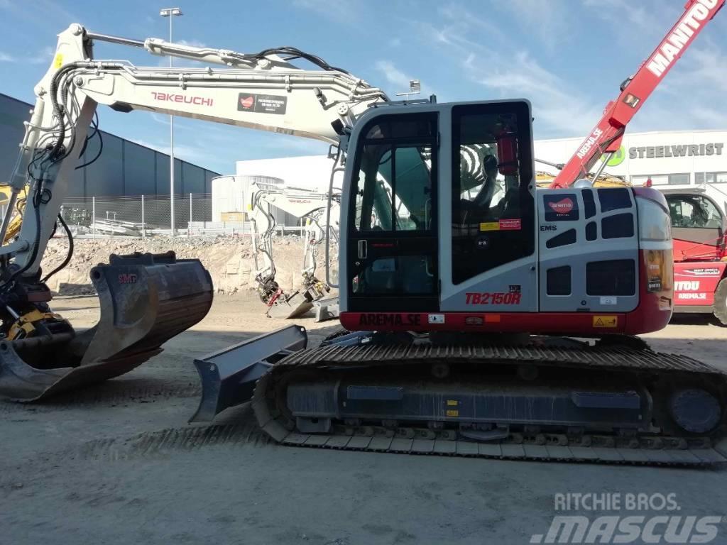 Takeuchi TB2150R *uthyres / only for rent* Roomikekskavaatorid