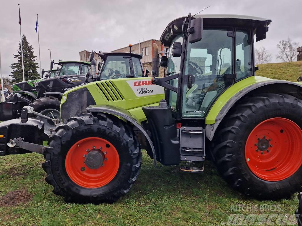 CLAAS Arion 650 Cmatic Traktorid