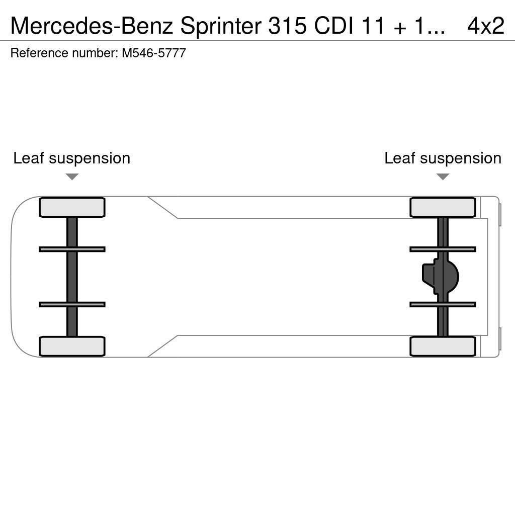 Mercedes-Benz Sprinter 315 CDI 11 + 1 SEATS / LIFT Linnabussid
