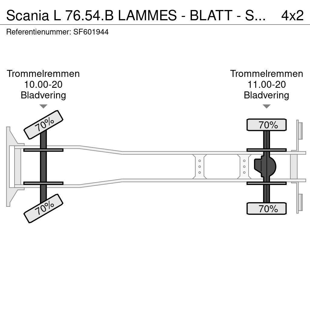 Scania L 76.54.B LAMMES - BLATT - SPRING Madelautod