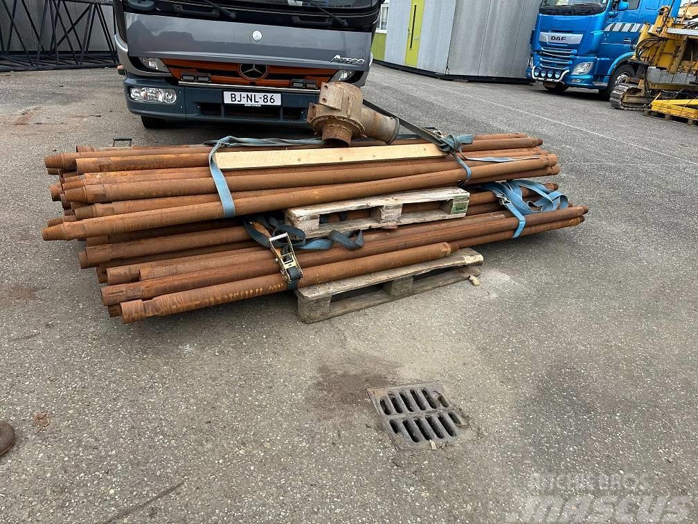 drilling pipe 75mm 3m long Puurid