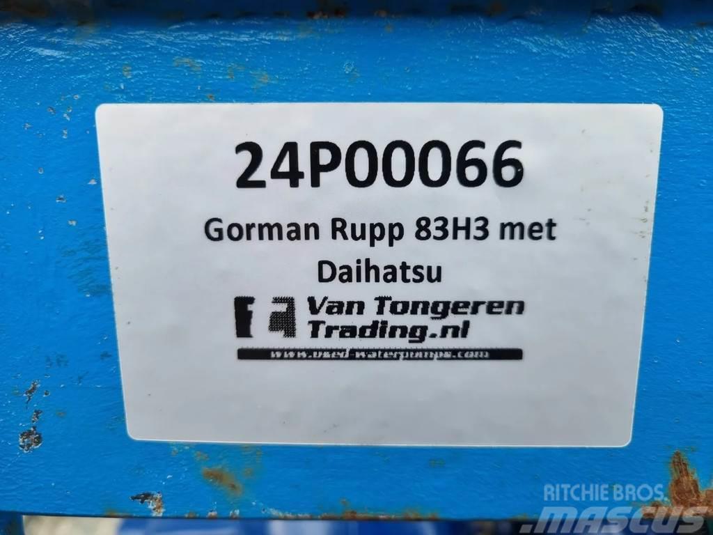 Gorman-Rupp Daihatsu DM850D Veepumbad