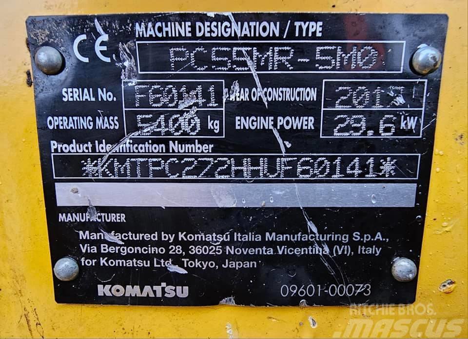Komatsu PC55 MR-5M0 Miniekskavaatorid < 7 t