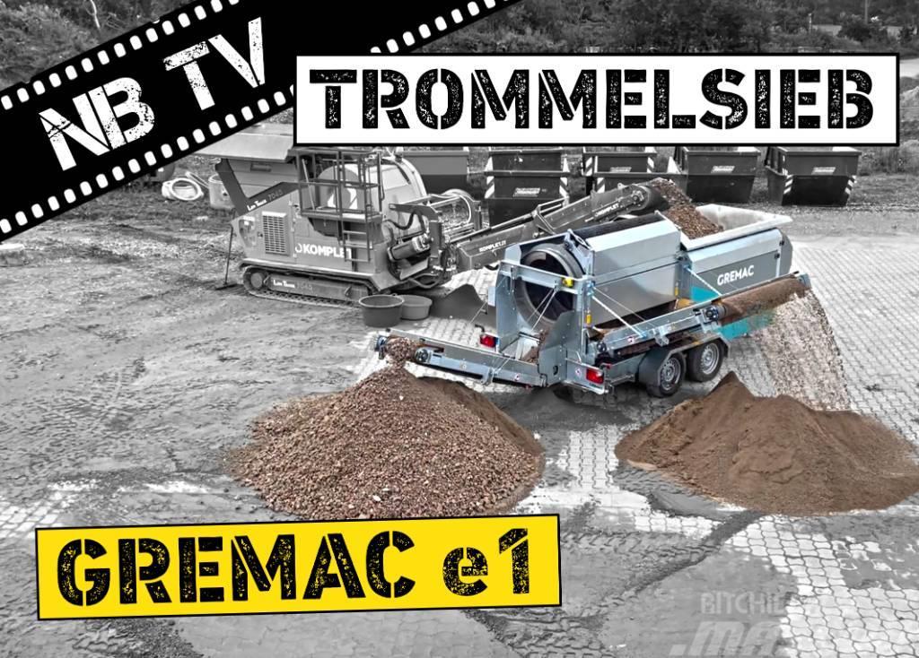 Gremac e1 Trommelsiebanlage - Radmobil Iseliikuvad sõelad