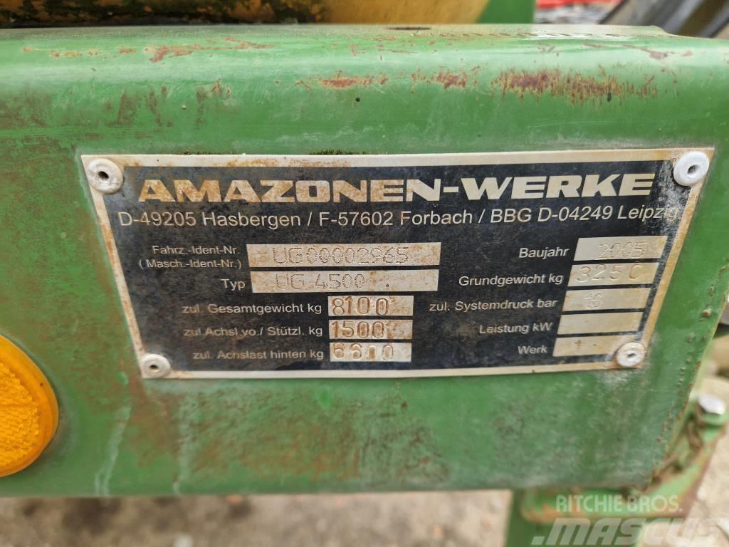 Amazone UG 4500 NOVA Haagispritsid