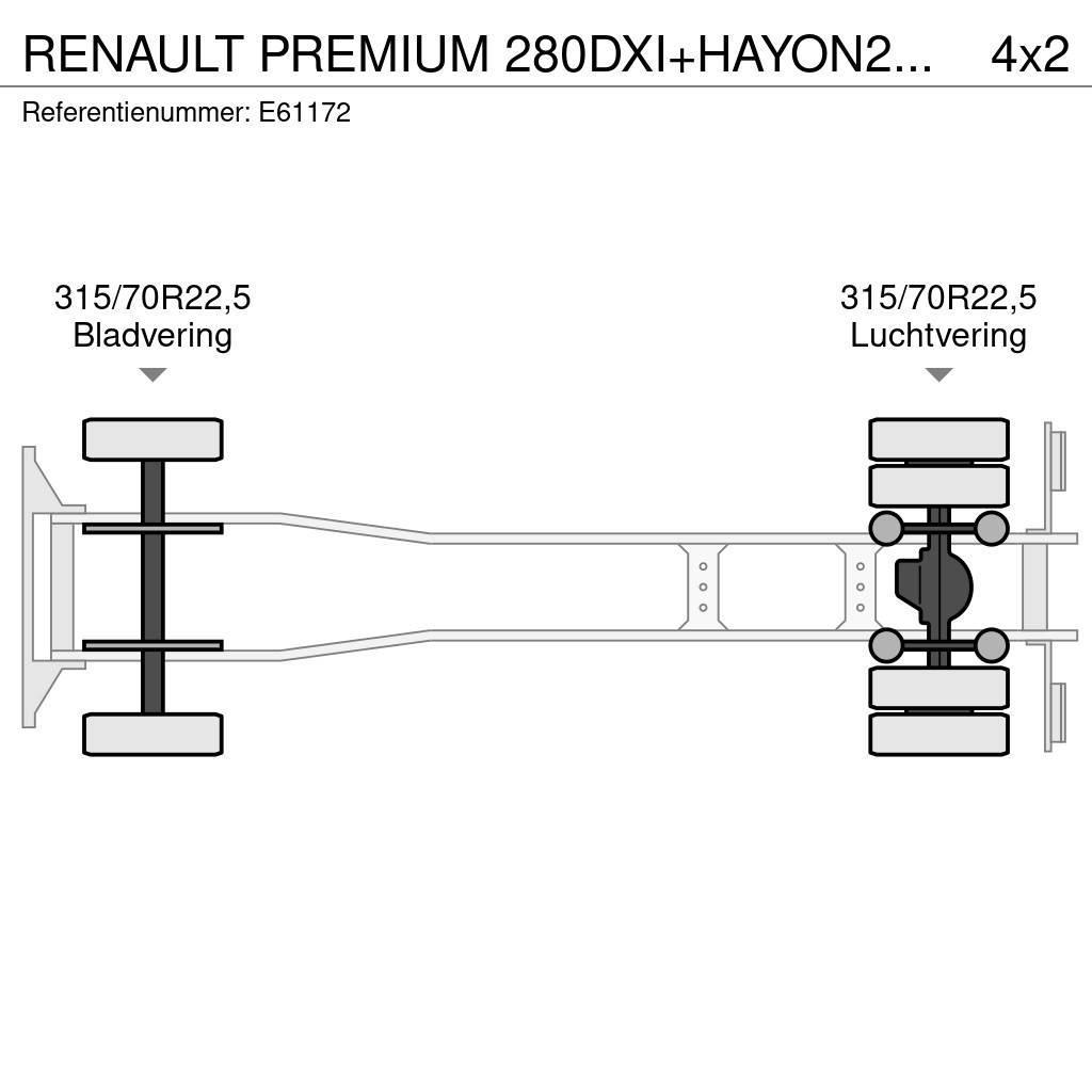 Renault PREMIUM 280DXI+HAYON2500KG Furgoonautod