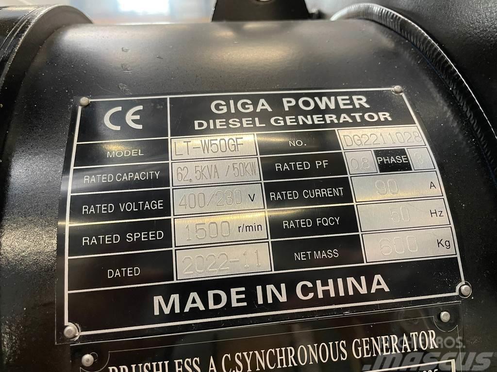  Giga power LT-W50GF 62.50KVA open set Muud generaatorid