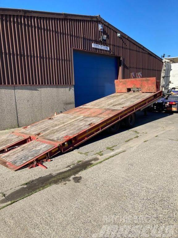 MOL 2 AXLES TIPPING TRAILER WITH RAMPS Raskeveohaagised