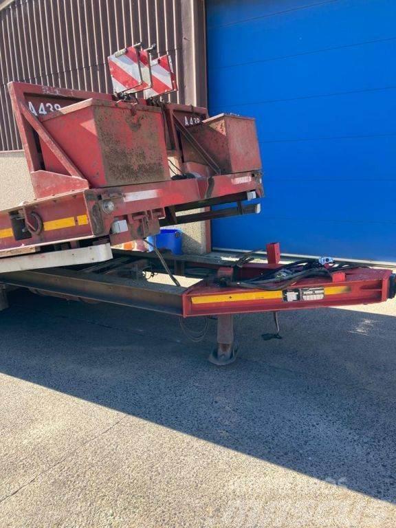 MOL 2 AXLES TIPPING TRAILER WITH RAMPS Raskeveohaagised