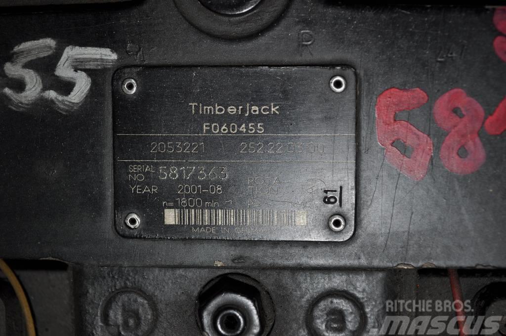 Timberjack 1270C Pompa jazdy F060455 Hüdraulika