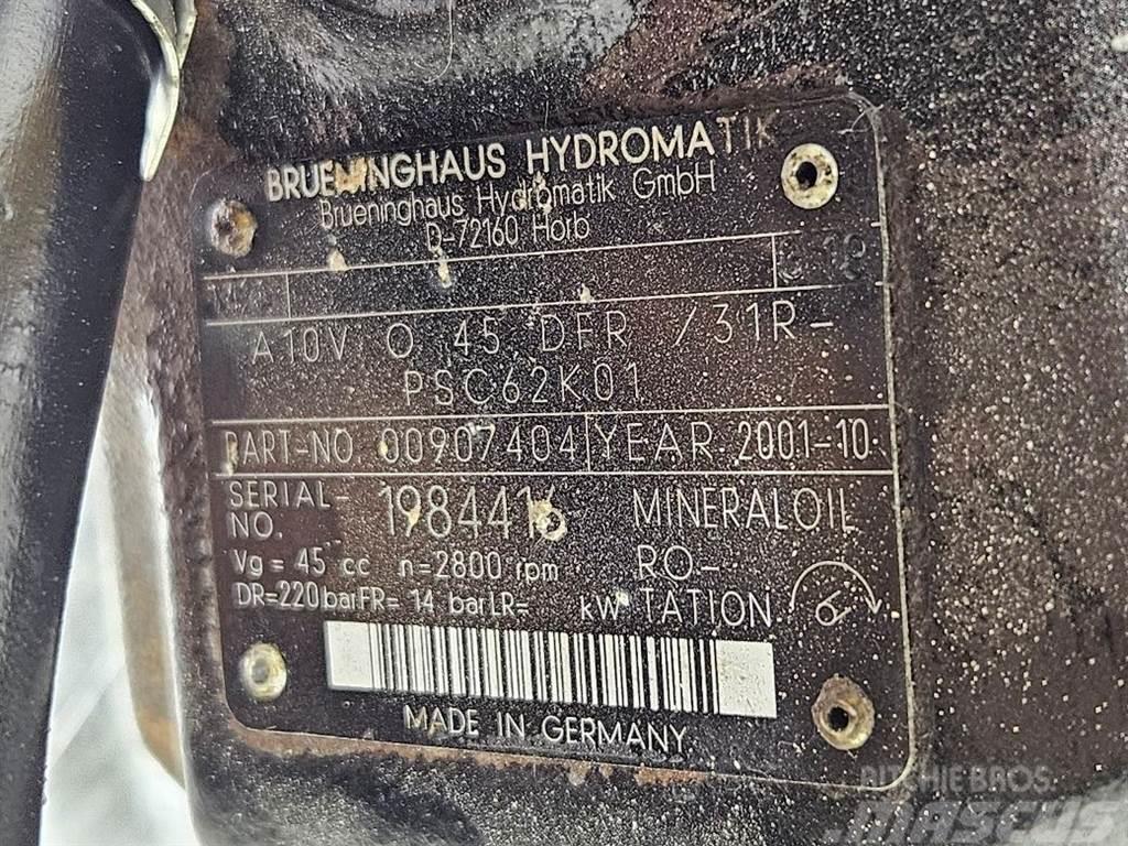 Brueninghaus Hydromatik A10VO45DFR/31R-Load sensing pump Hüdraulika