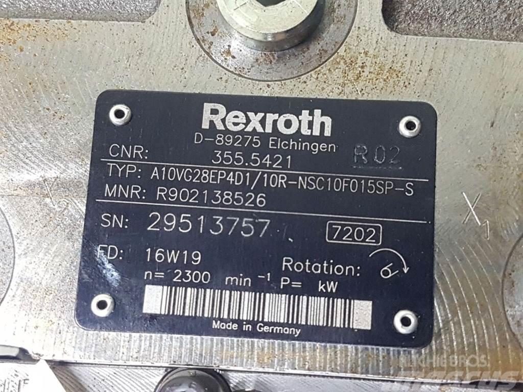 Rexroth A10VG28EP4D1/10R-Drive pump/Fahrpumpe/Rijpomp Hüdraulika