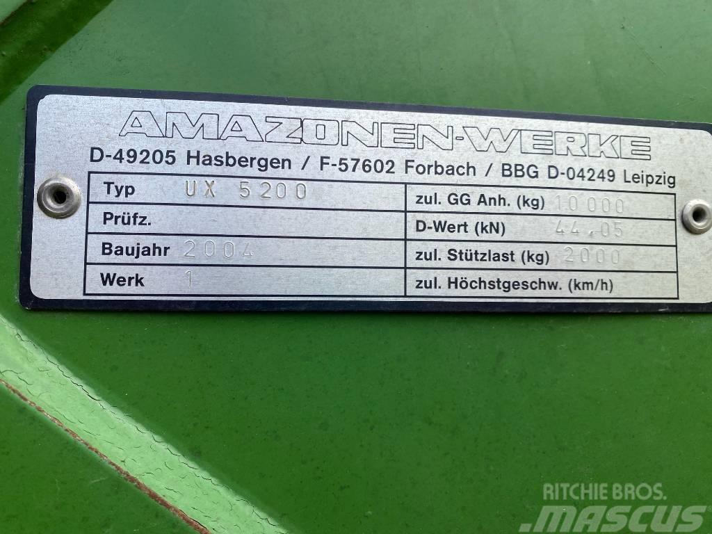 Amazone UX 5200 Haagispritsid