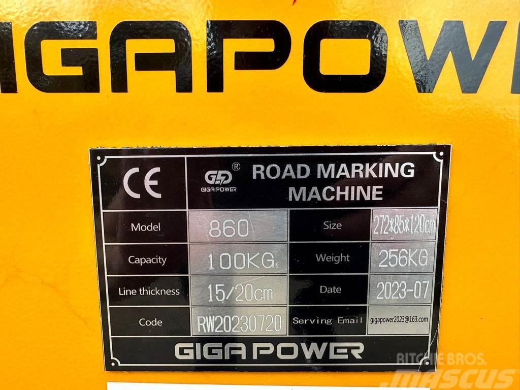  Giga power Road Marking Machine Asfaldi külmfreesimise masinad